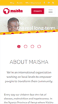 Mobile Screenshot of maishaproject.org